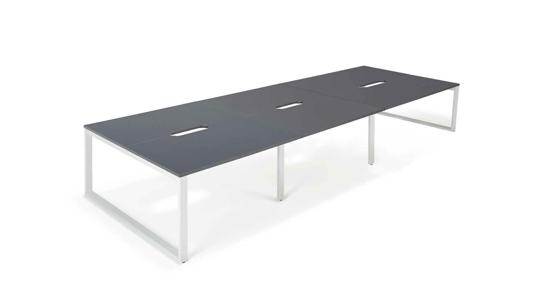 grey desk black legs