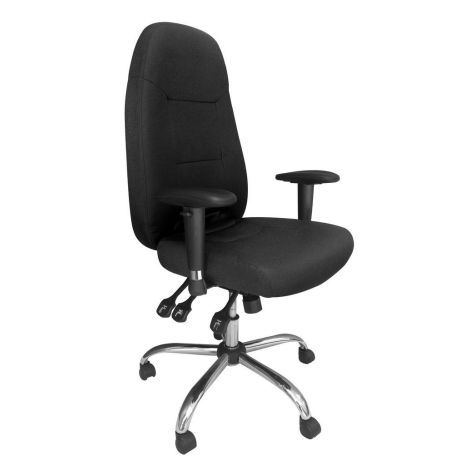 24 Hour Operators Chair - Black Fabric